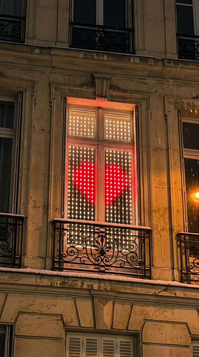 Rideau lumineux connecté Pixlo – 400 LED pour fenêtre